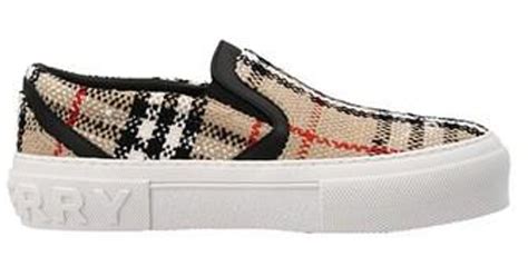 buy burberry sneakers online|burberry slip on flat sneakers.